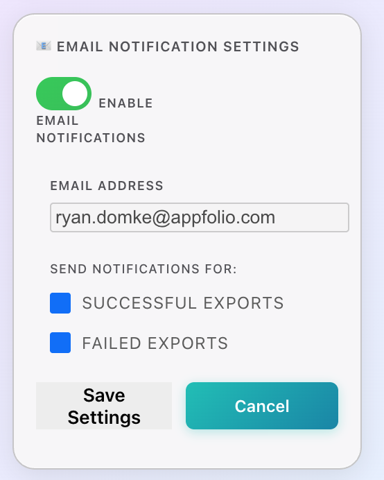 Completion summary (X/Y succeeded)